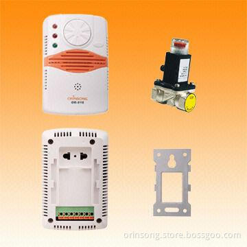 Gas Detector, Shut-off Valve DC 12V